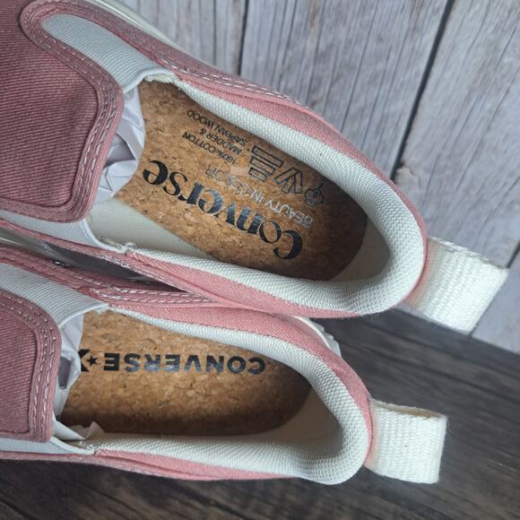 Converse Run Star Hike Slip On Platform Renew Natural Dye Low Top Women's Sz 6 - Picture 7 of 9
